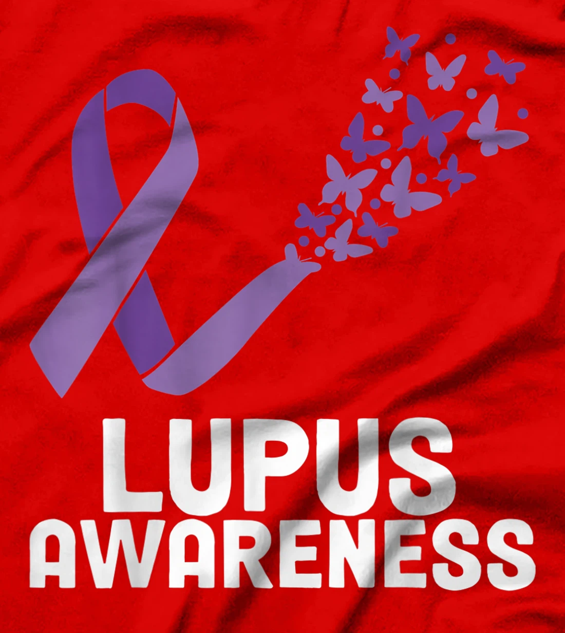 Lupus Warrior Lupus Awareness Butterfly T-Shirt, Women T-Shirt