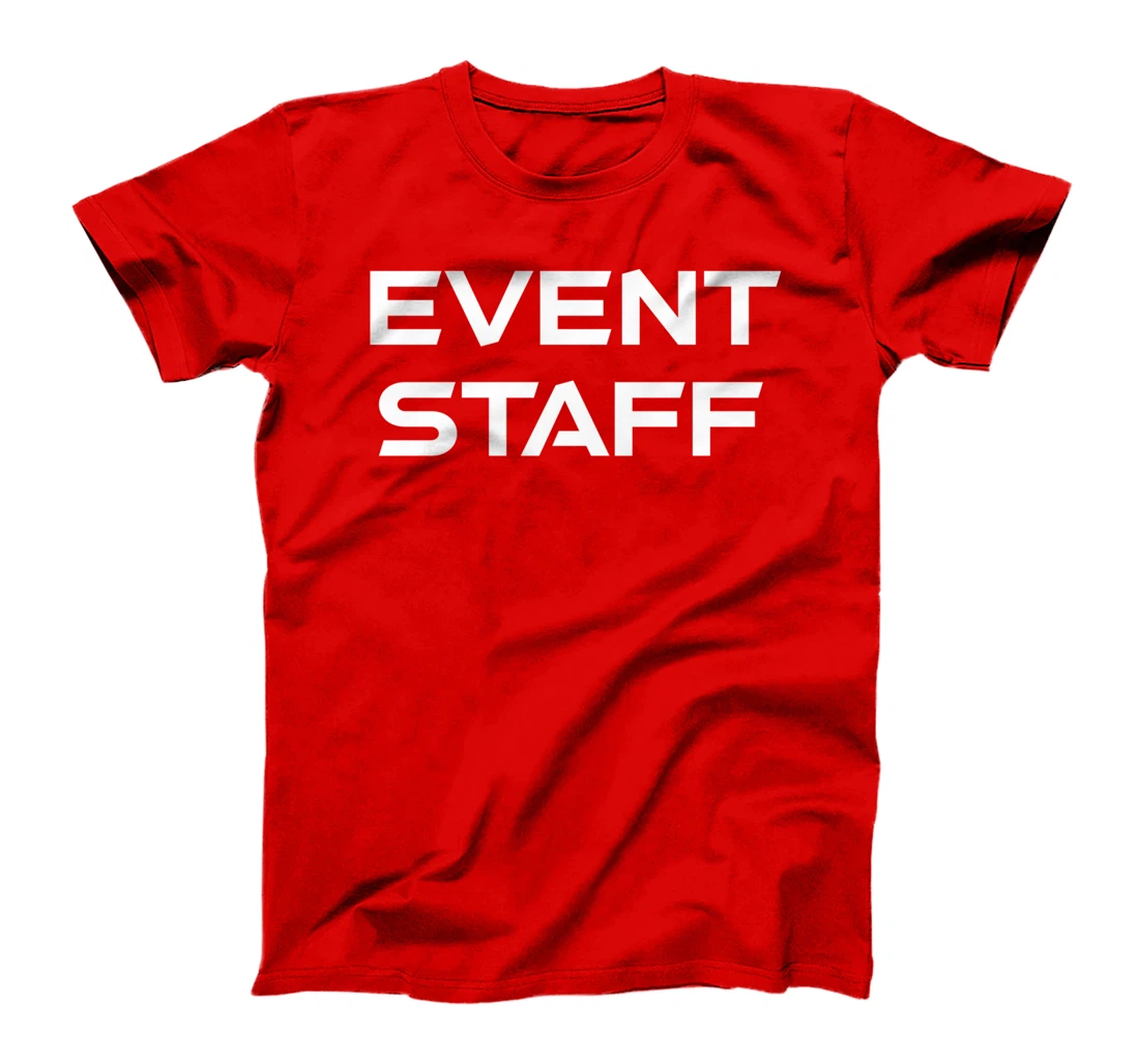 EVENT STAFF Unisex Event Uniform Design T-Shirt
