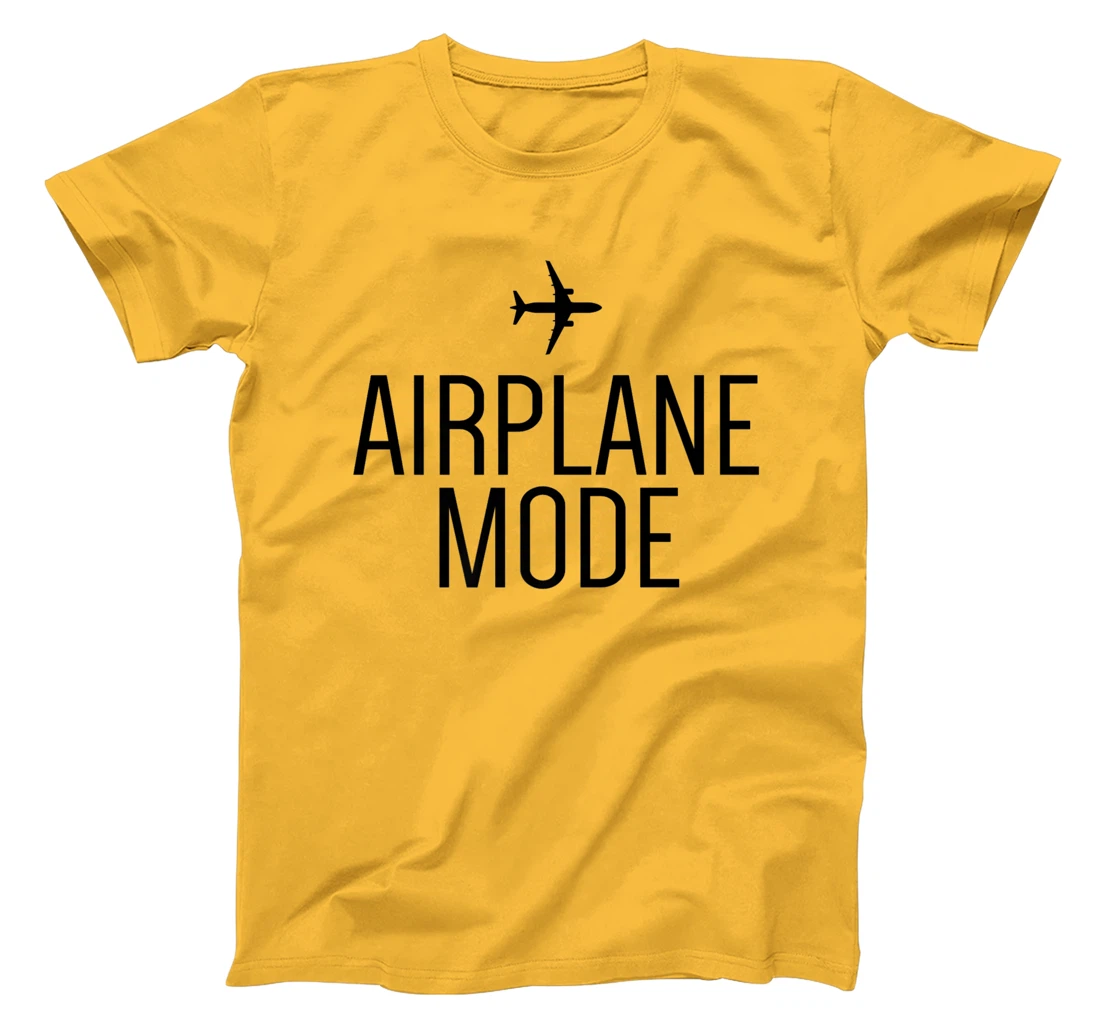 Womens Airplane Mode Adventure Traveling Vacation Travel Lover T-Shirt, Women T-Shirt
