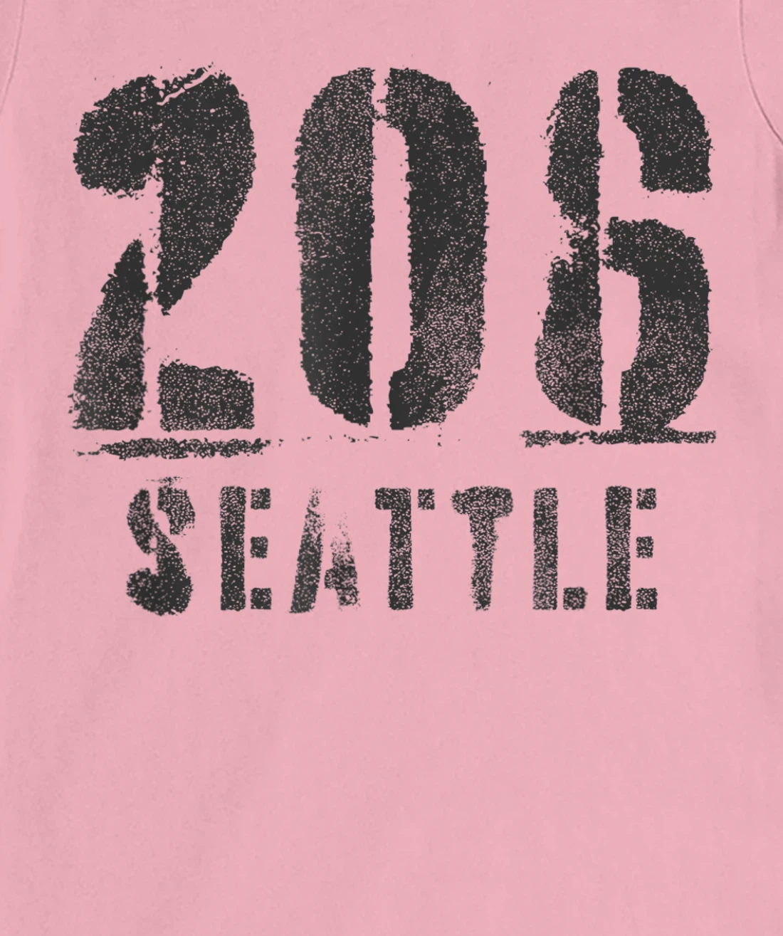 206 Seattle, Washington Area Code Souvenir Design T-Shirt, Kid T-Shirt and Women T-Shirt