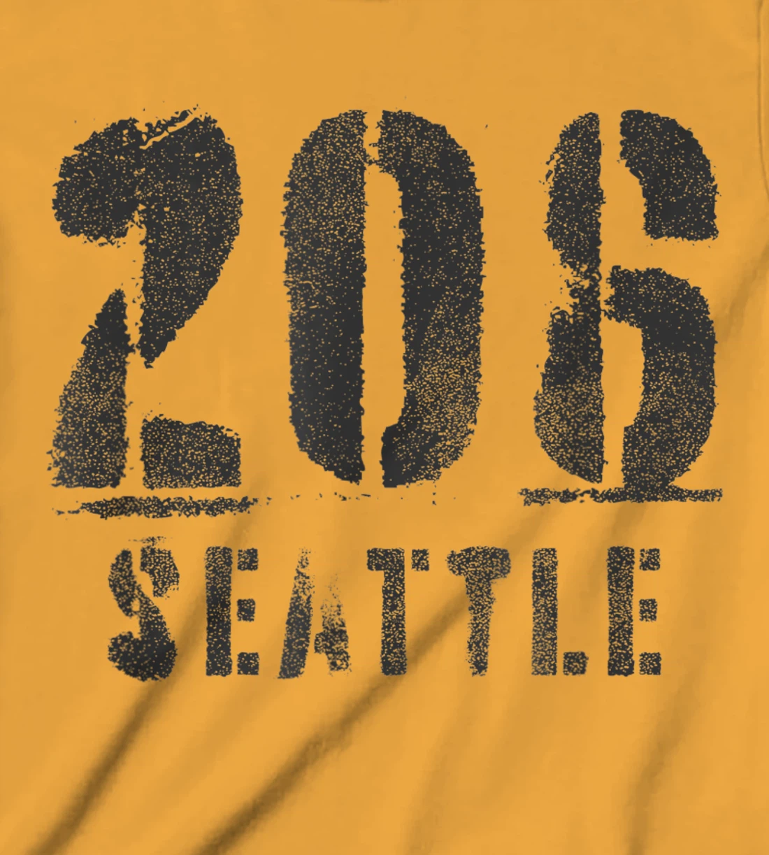 206 Seattle, Washington Area Code Souvenir Design T-Shirt, Kid T-Shirt and Women T-Shirt