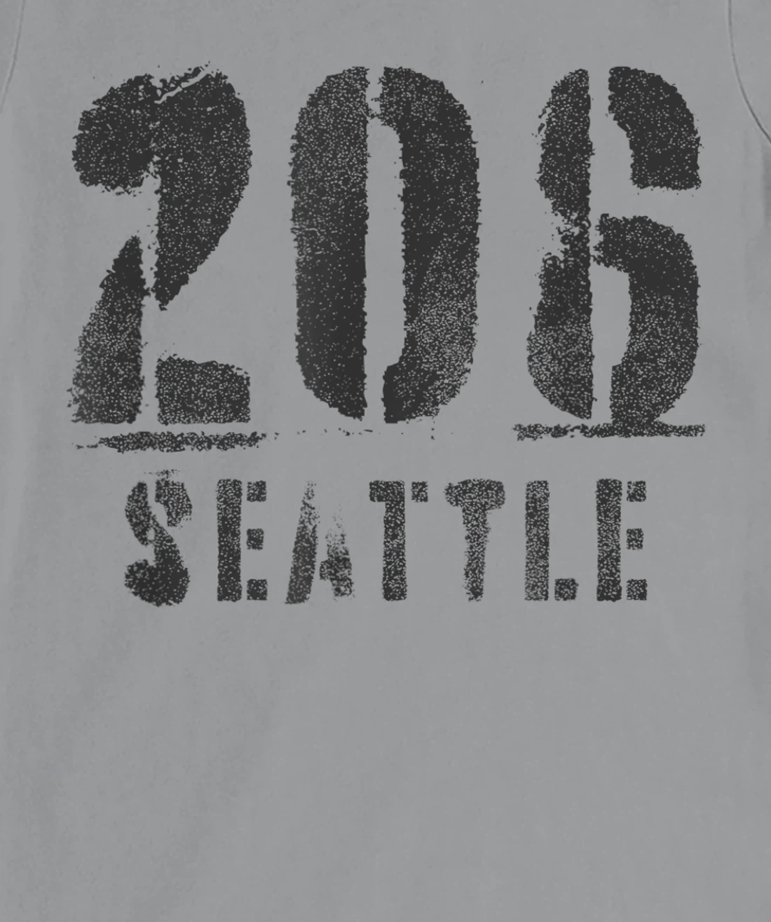 206 Seattle, Washington Area Code Souvenir Design T-Shirt, Kid T-Shirt and Women T-Shirt