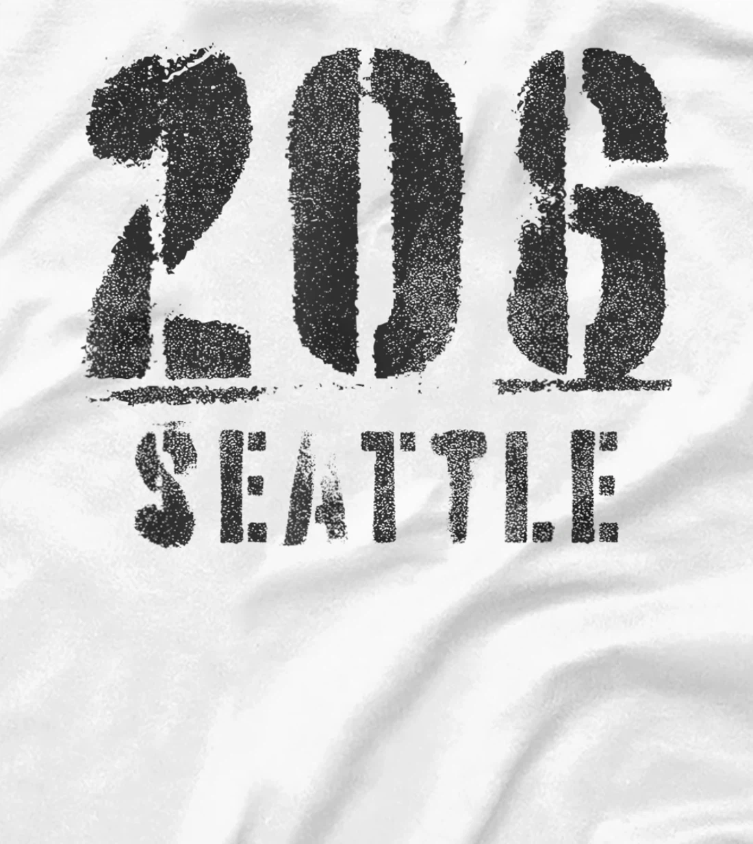 206 Seattle, Washington Area Code Souvenir Design T-Shirt, Kid T-Shirt and Women T-Shirt
