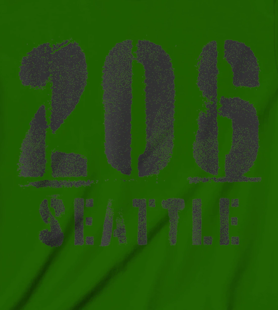 206 Seattle, Washington Area Code Souvenir Design T-Shirt, Kid T-Shirt and Women T-Shirt