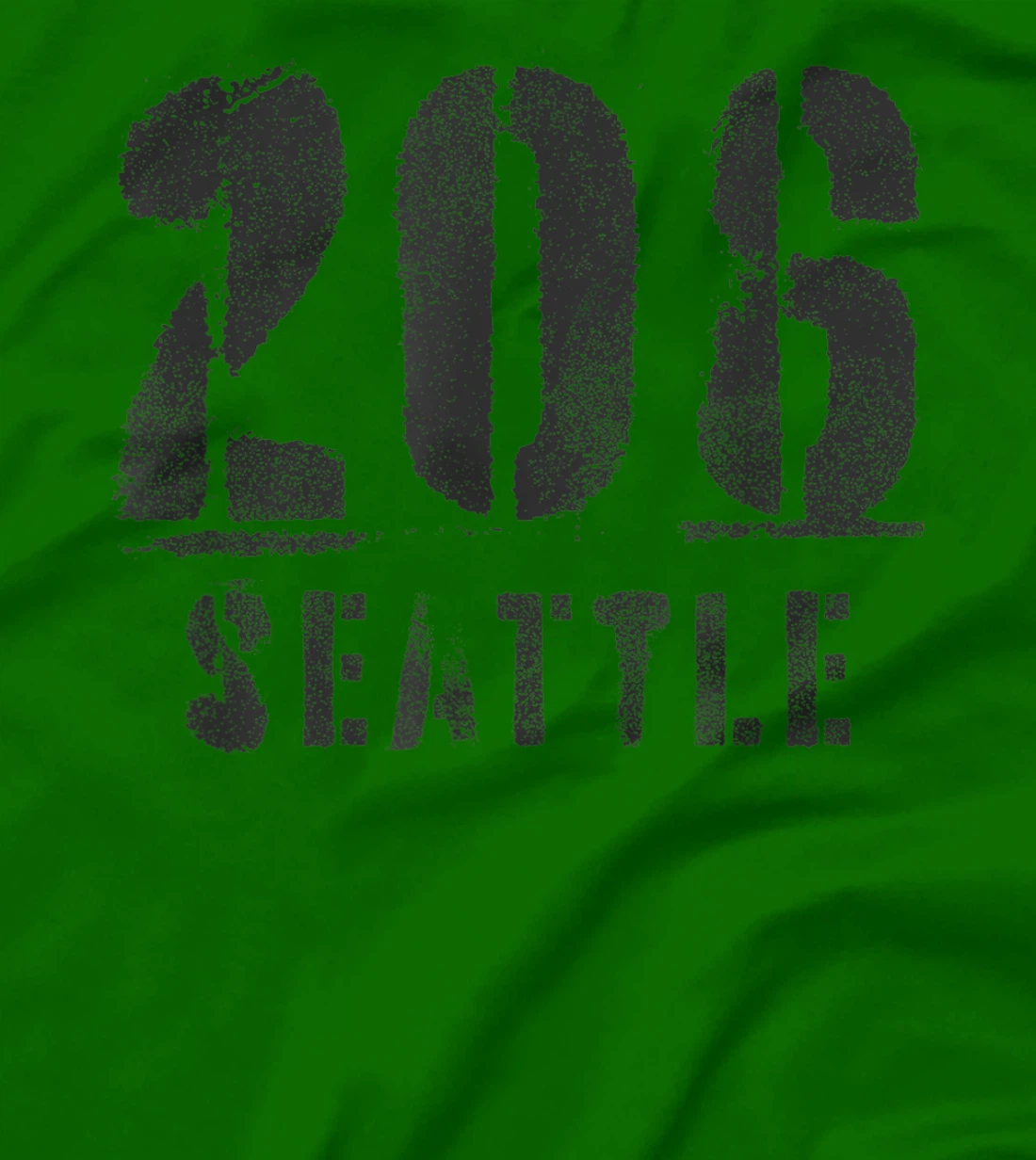 206 Seattle, Washington Area Code Souvenir Design T-Shirt, Kid T-Shirt and Women T-Shirt