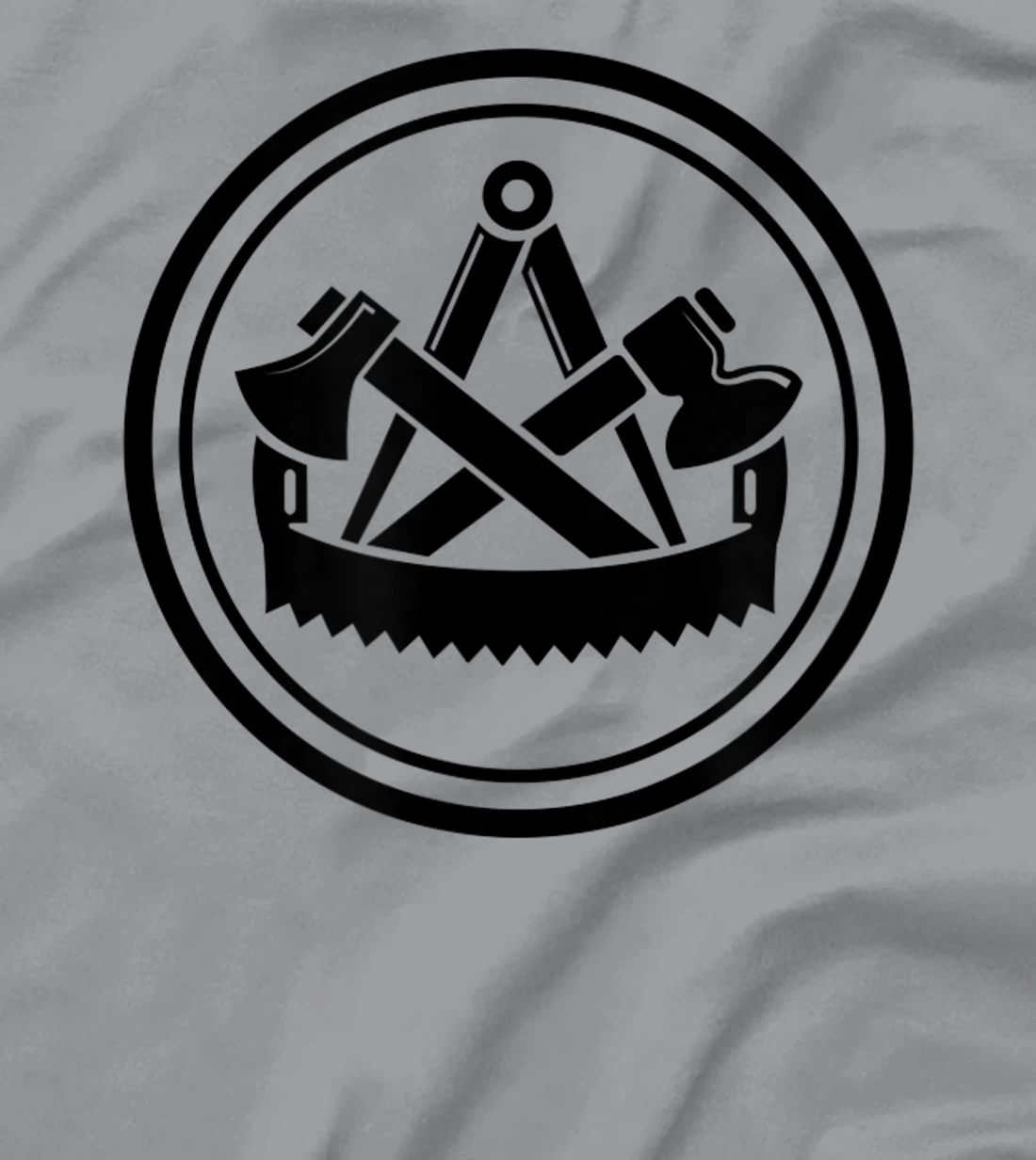 Carpenter's Traditional Round Guild Crest T-Shirt, Women T-Shirt