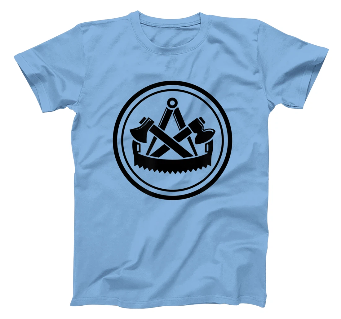 Carpenter's Traditional Round Guild Crest T-Shirt, Women T-Shirt