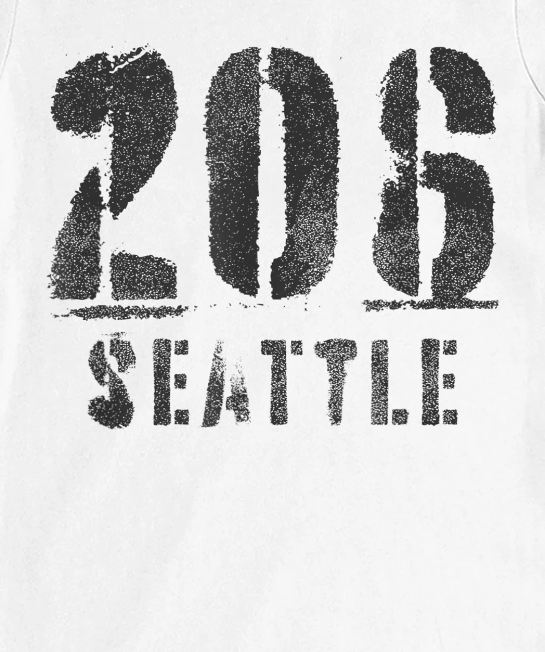 206 Seattle, Washington Area Code Souvenir Design T-Shirt, Kid T-Shirt and Women T-Shirt