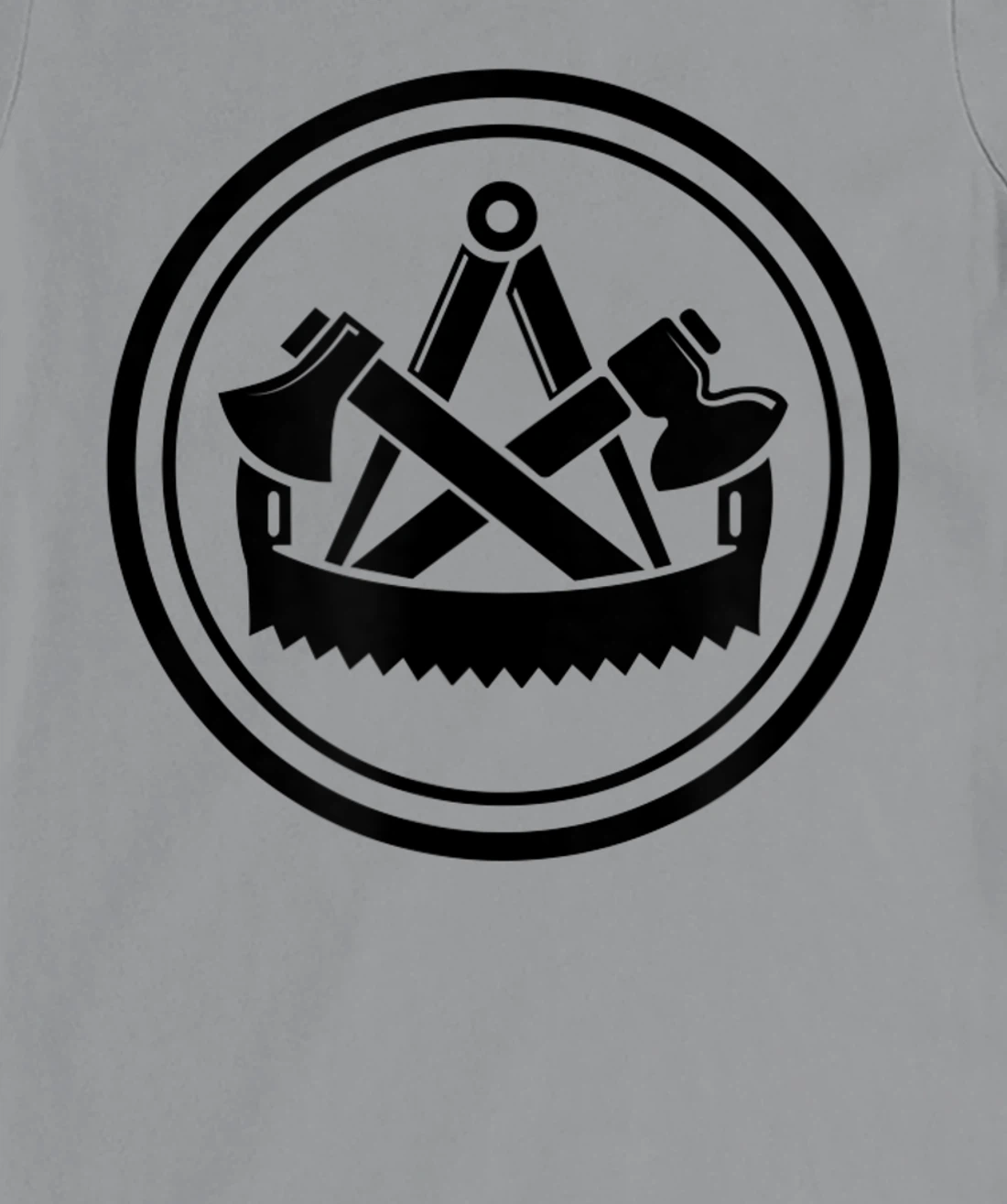 Carpenter's Traditional Round Guild Crest T-Shirt, Women T-Shirt