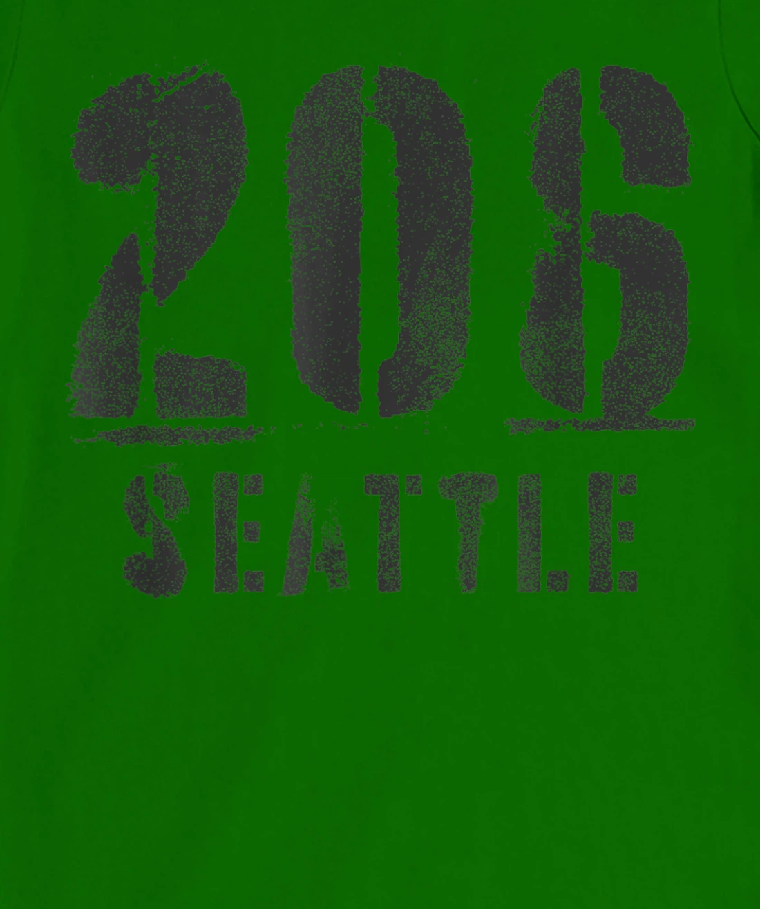 206 Seattle, Washington Area Code Souvenir Design T-Shirt, Kid T-Shirt and Women T-Shirt
