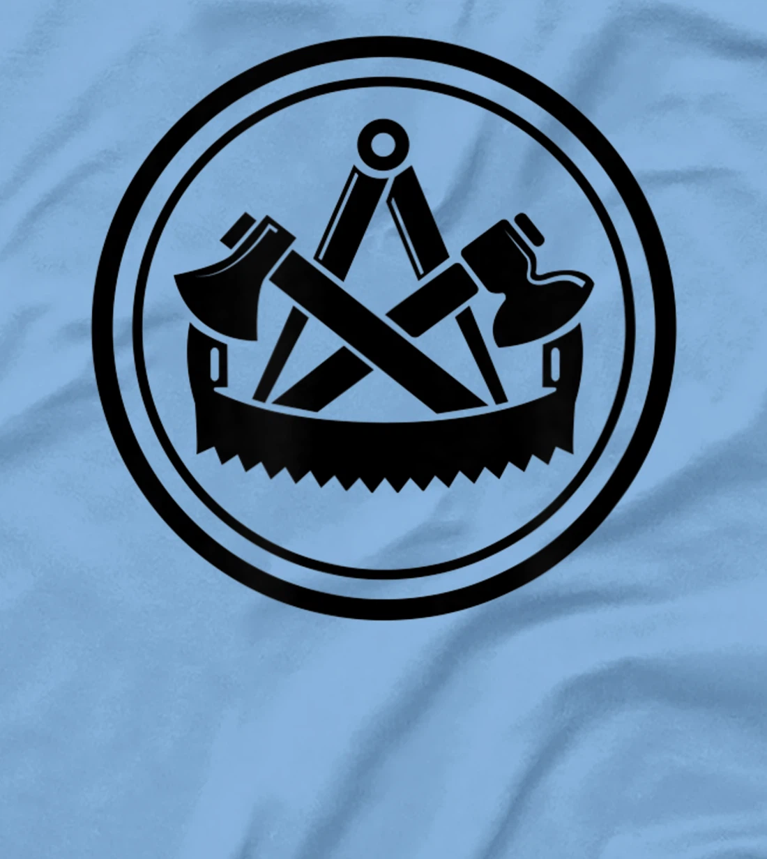 Carpenter's Traditional Round Guild Crest T-Shirt, Women T-Shirt