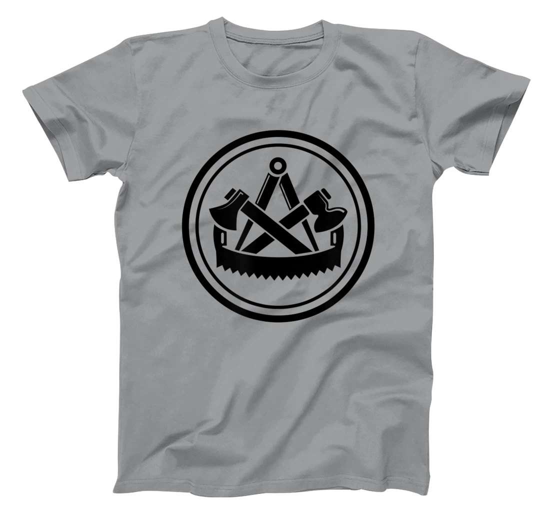 Carpenter's Traditional Round Guild Crest T-Shirt, Women T-Shirt