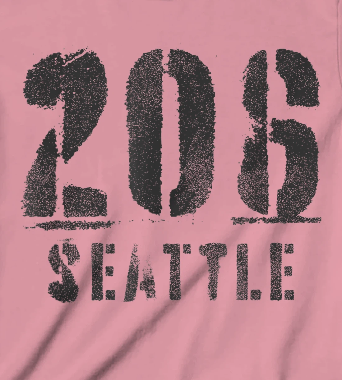 206 Seattle, Washington Area Code Souvenir Design T-Shirt, Kid T-Shirt and Women T-Shirt