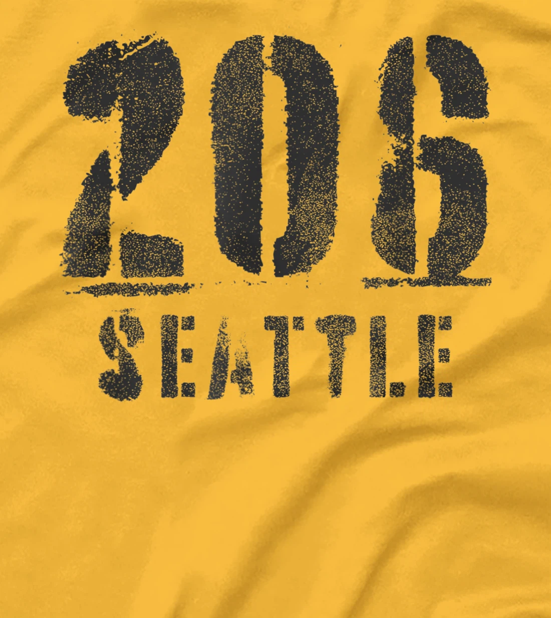 206 Seattle, Washington Area Code Souvenir Design T-Shirt, Kid T-Shirt and Women T-Shirt