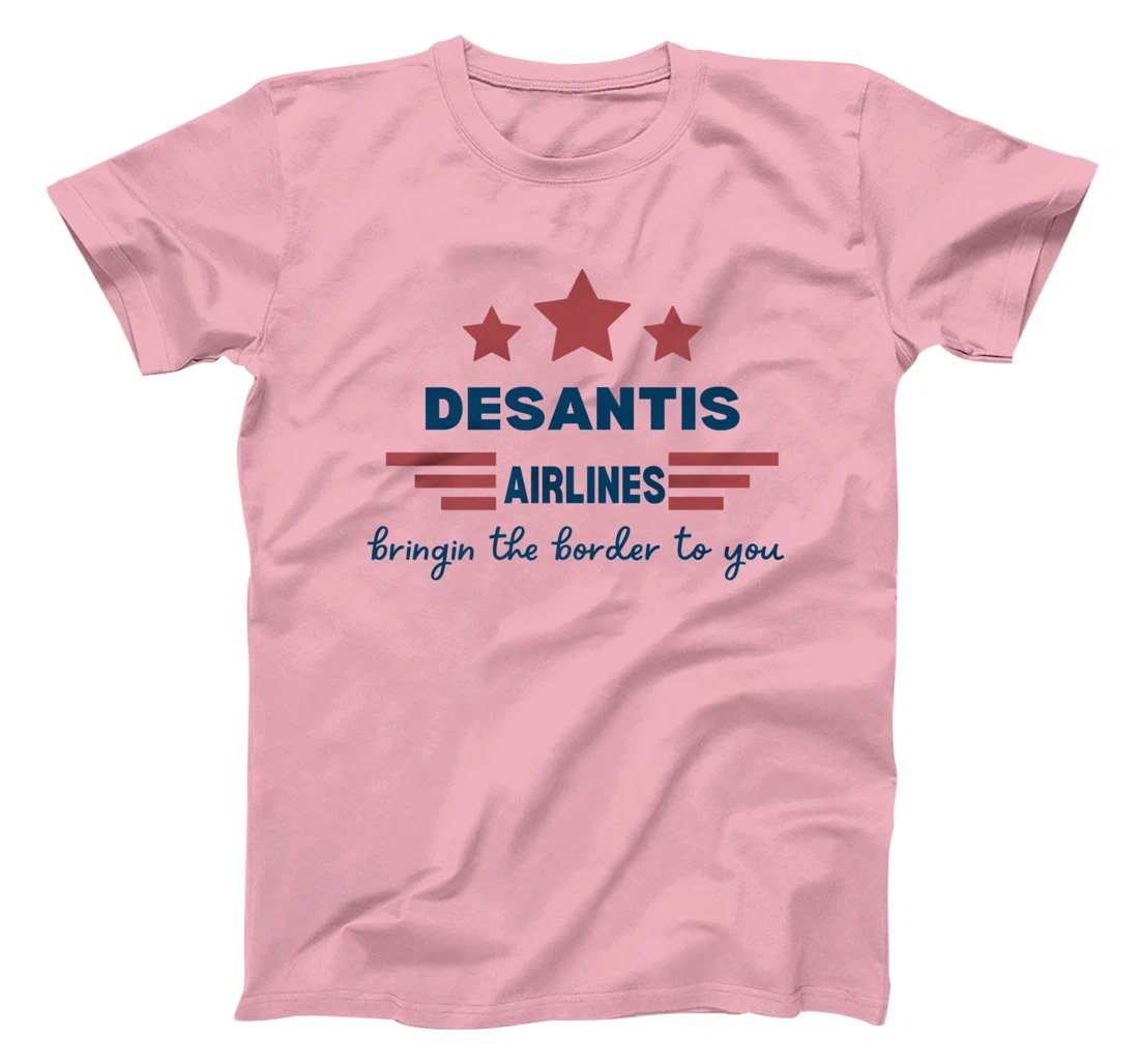 Womens DeSantis Airlines Funny Political Meme Ron DeSantis T-Shirt, Women T-Shirt