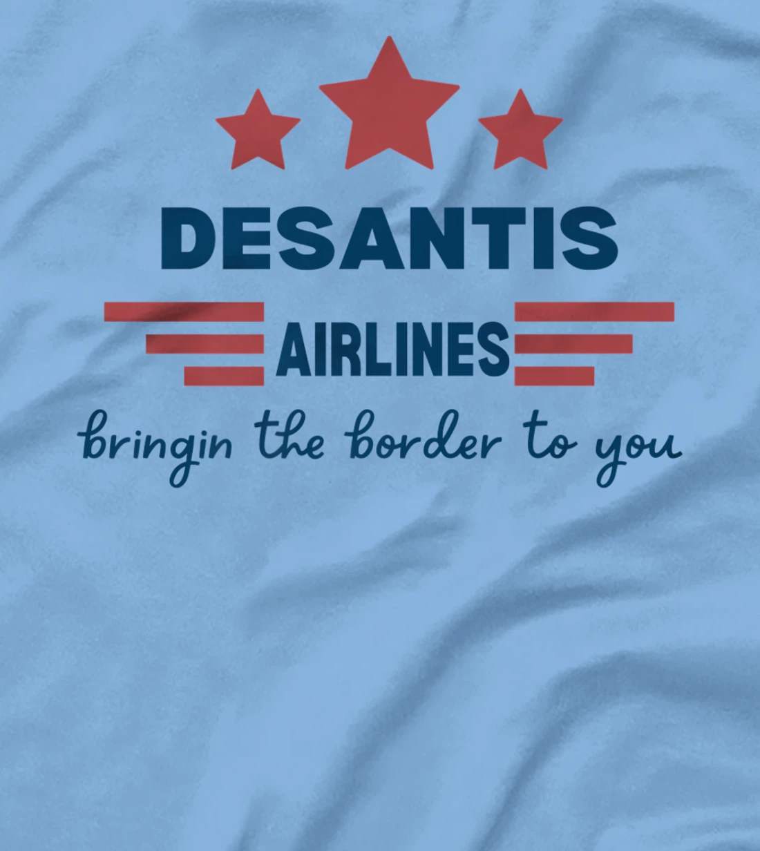 Womens DeSantis Airlines Funny Political Meme Ron DeSantis T-Shirt, Women T-Shirt