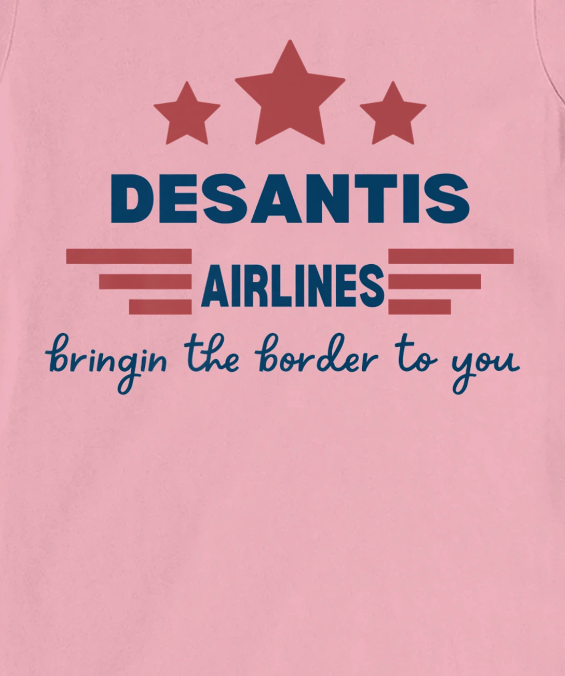 Womens DeSantis Airlines Funny Political Meme Ron DeSantis T-Shirt, Women T-Shirt