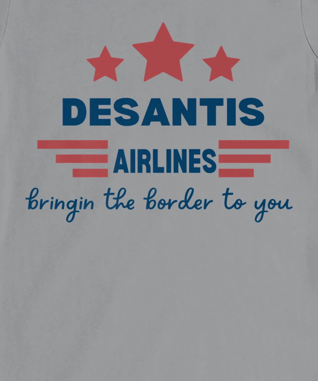 Womens DeSantis Airlines Funny Political Meme Ron DeSantis T-Shirt, Women T-Shirt