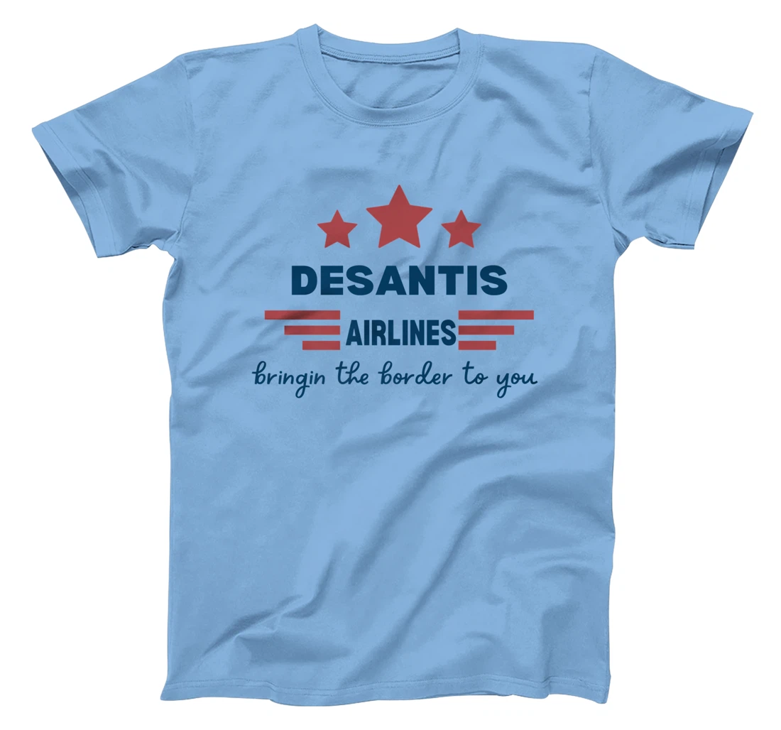 Womens DeSantis Airlines Funny Political Meme Ron DeSantis T-Shirt, Women T-Shirt