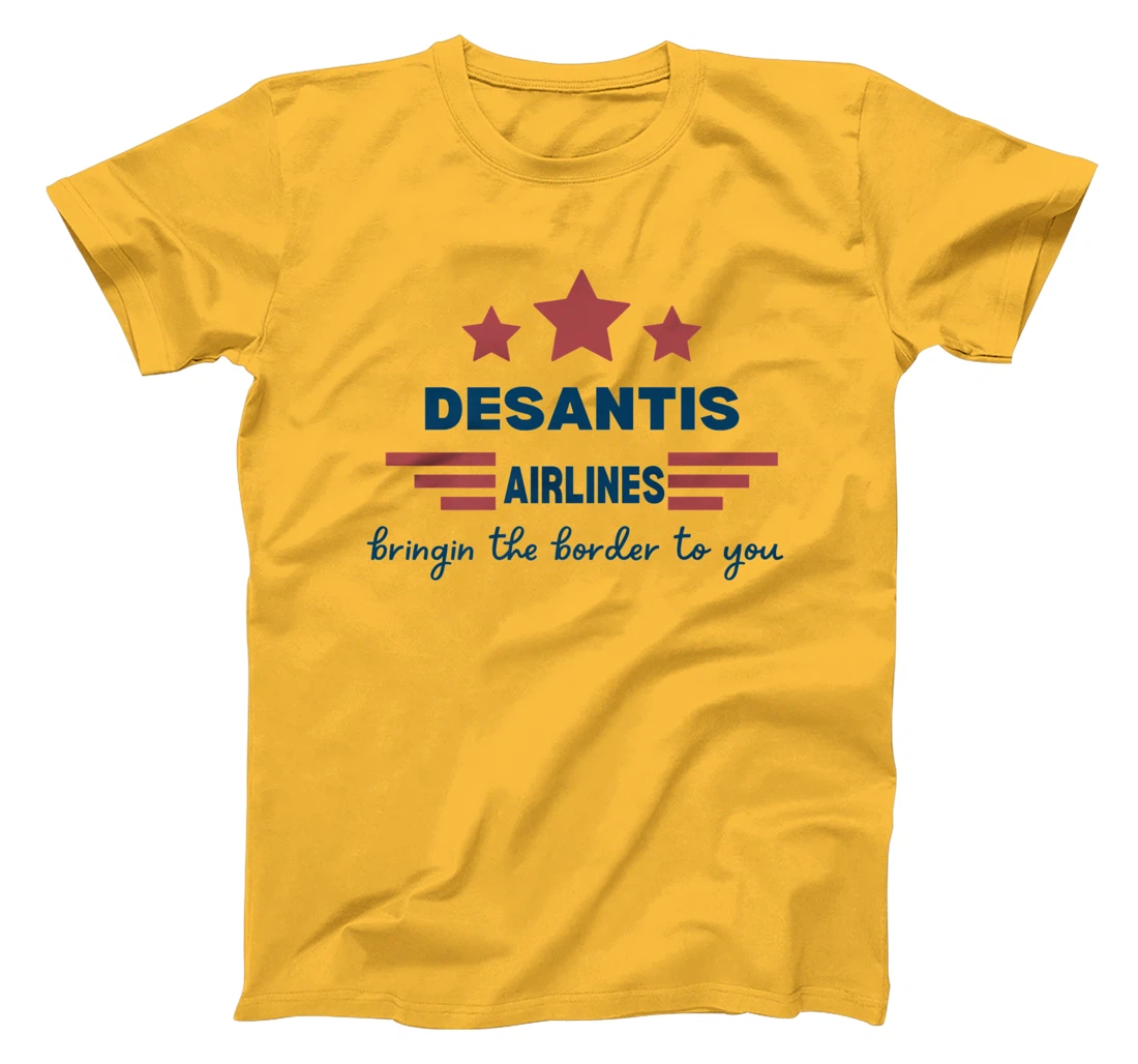 Womens DeSantis Airlines Funny Political Meme Ron DeSantis T-Shirt, Women T-Shirt