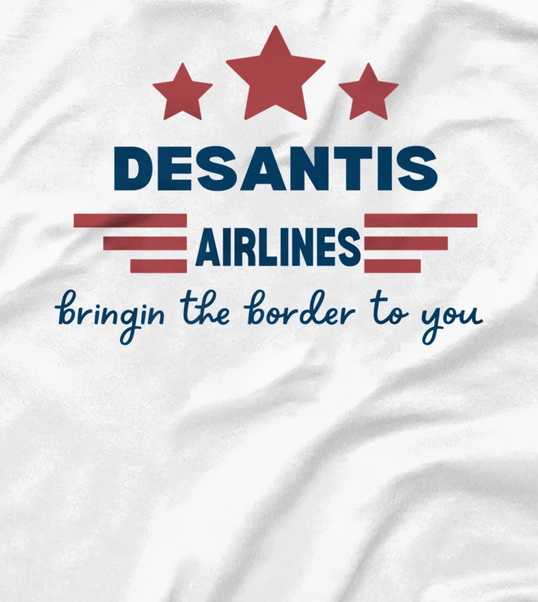Womens DeSantis Airlines Funny Political Meme Ron DeSantis T-Shirt, Women T-Shirt