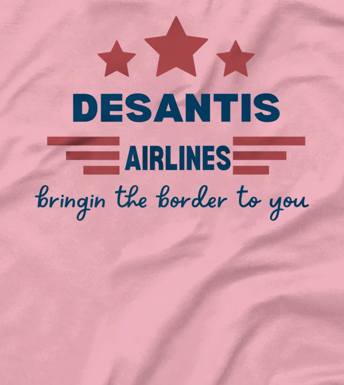 Womens DeSantis Airlines Funny Political Meme Ron DeSantis T-Shirt, Women T-Shirt