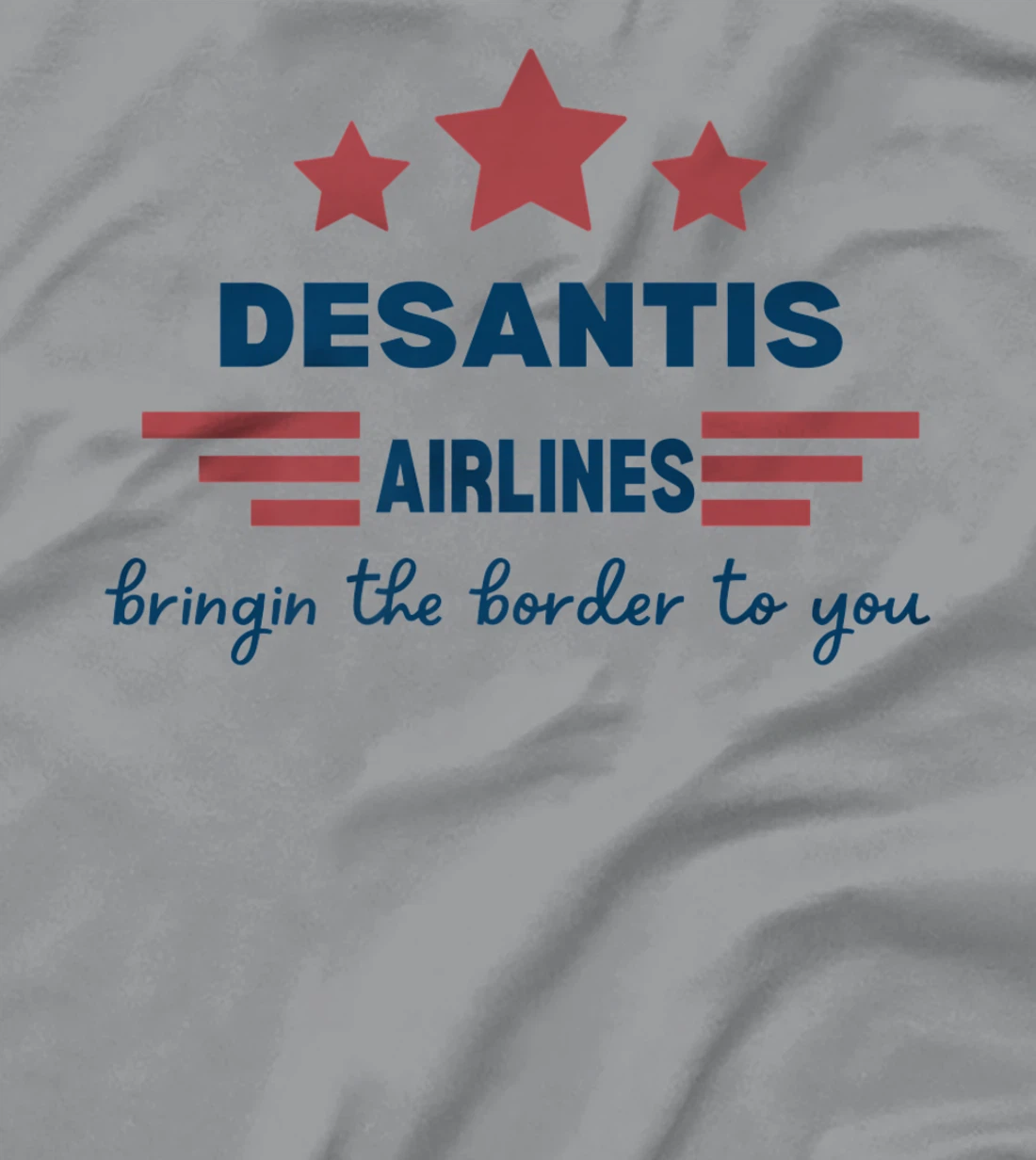 Womens DeSantis Airlines Funny Political Meme Ron DeSantis T-Shirt, Women T-Shirt