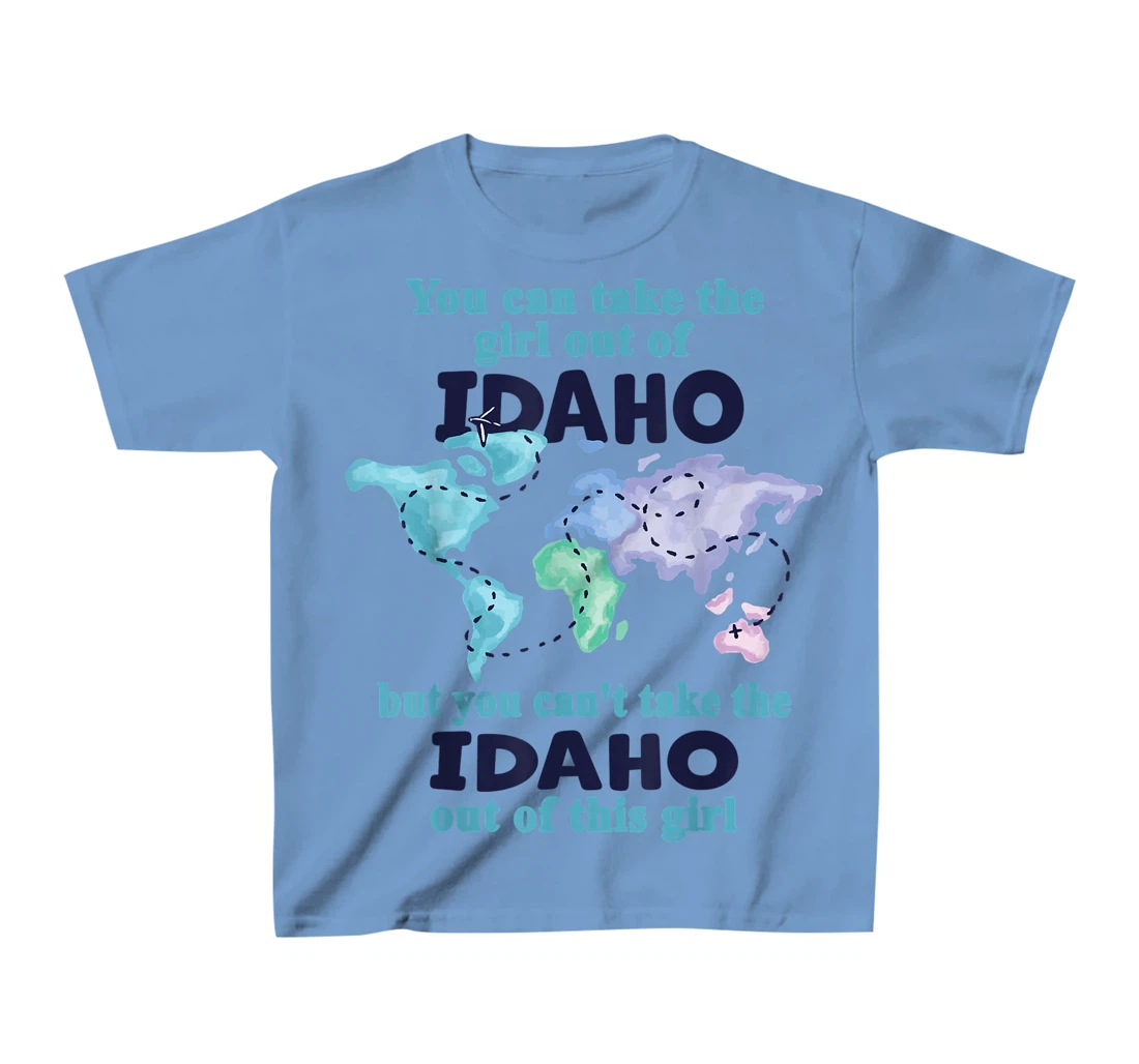 Womens Relocation From Idaho - Proud Girl From Idaho T-Shirt, Kid T-Shirt and Women T-Shirt