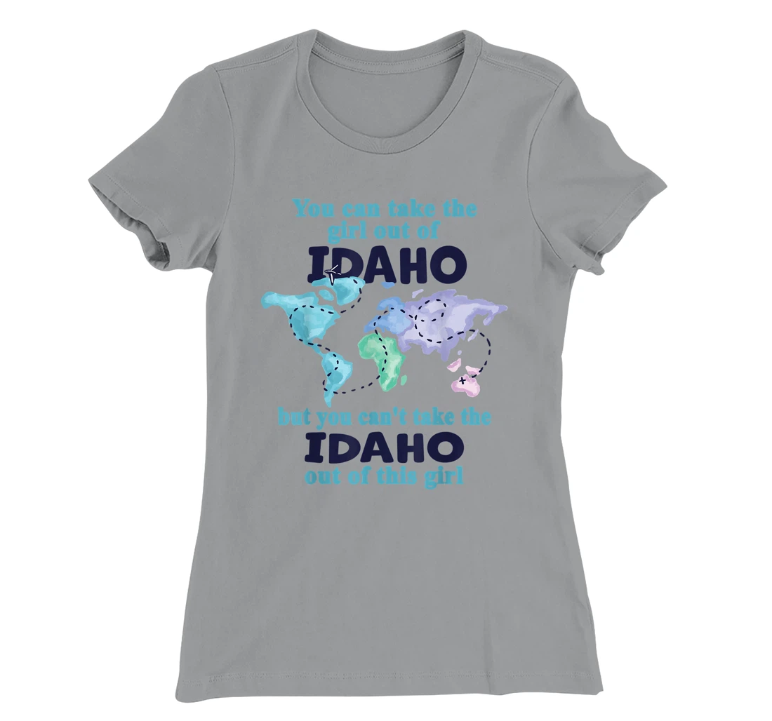 Womens Relocation From Idaho - Proud Girl From Idaho T-Shirt, Kid T-Shirt and Women T-Shirt