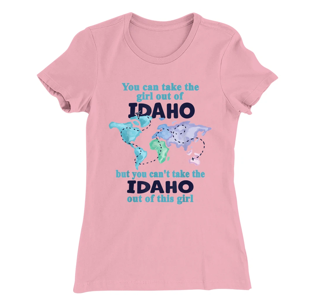 Womens Relocation From Idaho - Proud Girl From Idaho T-Shirt, Kid T-Shirt and Women T-Shirt