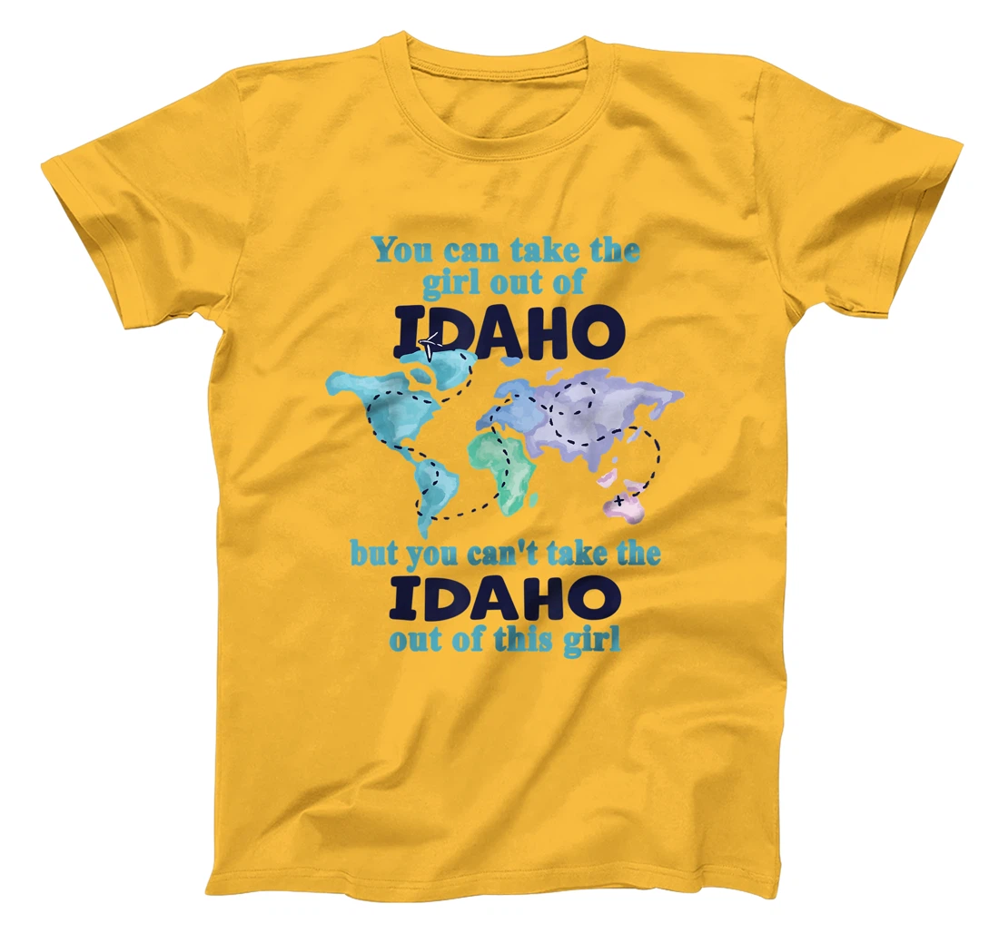 Womens Relocation From Idaho - Proud Girl From Idaho T-Shirt, Kid T-Shirt and Women T-Shirt