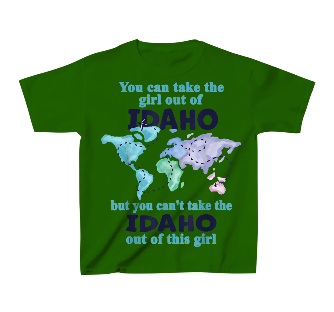 Womens Relocation From Idaho - Proud Girl From Idaho T-Shirt, Kid T-Shirt and Women T-Shirt