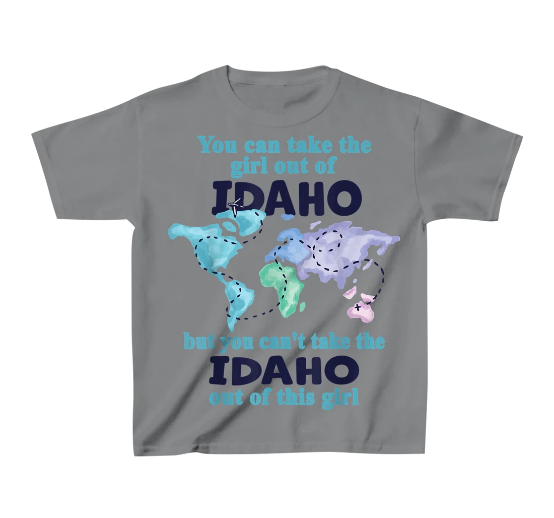 Womens Relocation From Idaho - Proud Girl From Idaho T-Shirt, Kid T-Shirt and Women T-Shirt