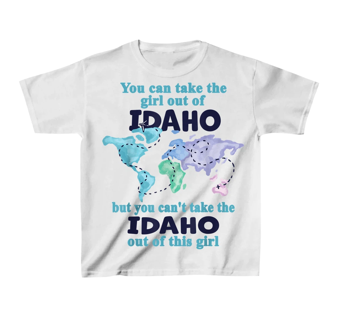 Womens Relocation From Idaho - Proud Girl From Idaho T-Shirt, Kid T-Shirt and Women T-Shirt