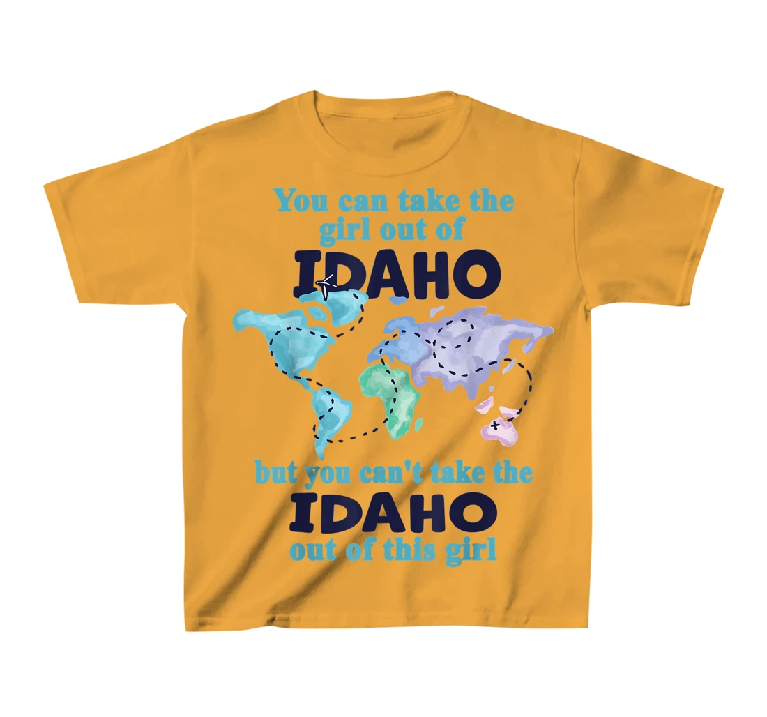 Womens Relocation From Idaho - Proud Girl From Idaho T-Shirt, Kid T-Shirt and Women T-Shirt