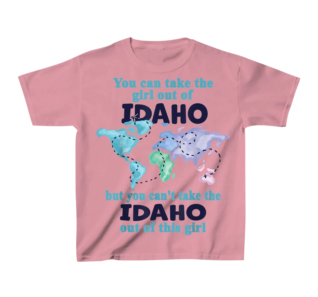 Womens Relocation From Idaho - Proud Girl From Idaho T-Shirt, Kid T-Shirt and Women T-Shirt