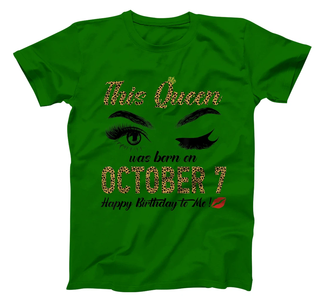 Womens Queens are born on October 7th A queen was born in T-Shirt, Women T-Shirt