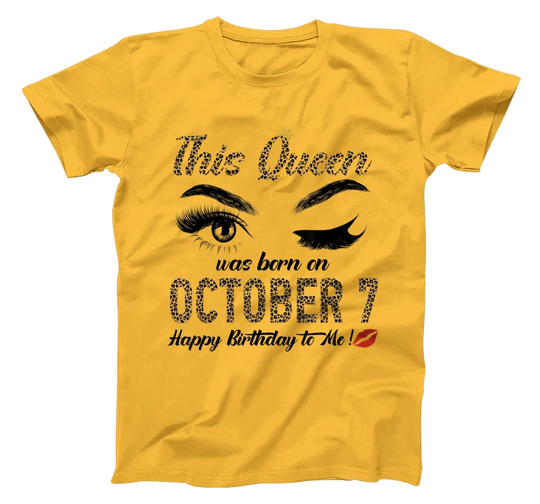 Womens Queens are born on October 7th A queen was born in T-Shirt, Women T-Shirt