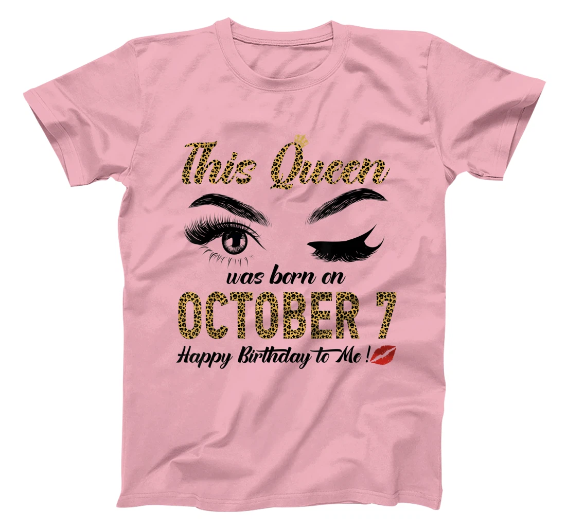 Womens Queens are born on October 7th A queen was born in T-Shirt, Women T-Shirt
