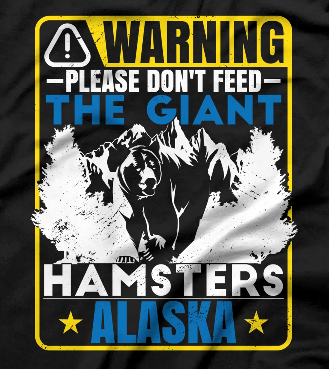 Funny Alaska Grizzly Brown Kodiak Bear T-Shirt