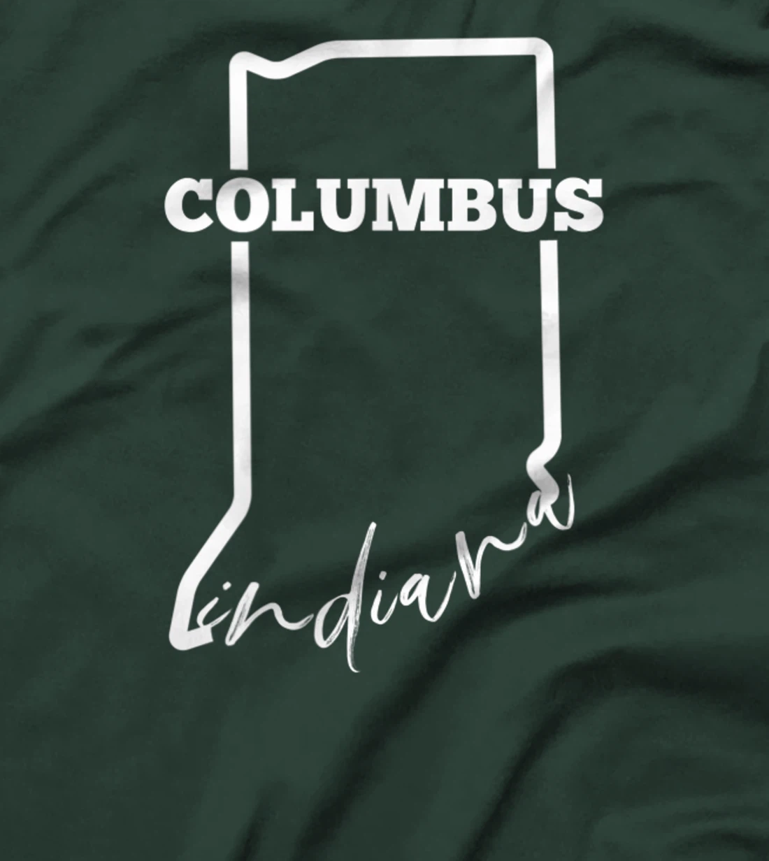 Columbus, State of Indiana / Minimalistic Columbus, IN T-Shirt, Kid T-Shirt and Women T-Shirt