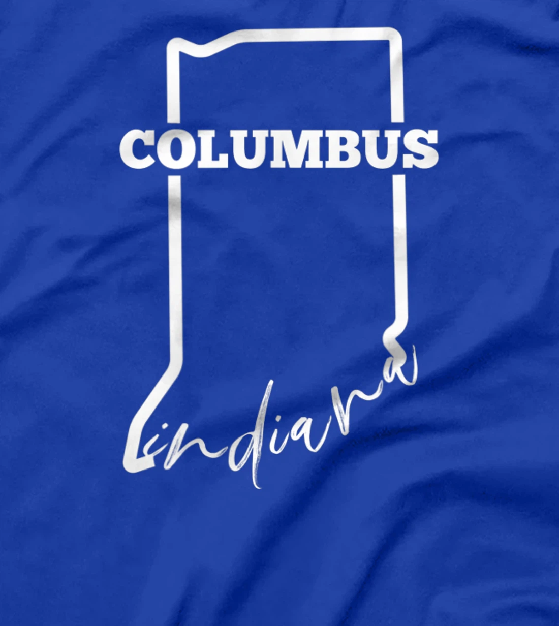 Columbus, State of Indiana / Minimalistic Columbus, IN T-Shirt, Kid T-Shirt and Women T-Shirt