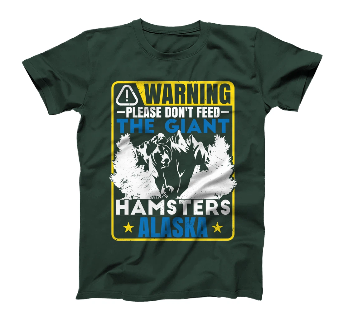 Funny Alaska Grizzly Brown Kodiak Bear T-Shirt