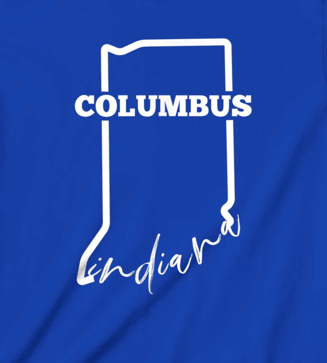 Columbus, State of Indiana / Minimalistic Columbus, IN T-Shirt, Kid T-Shirt and Women T-Shirt