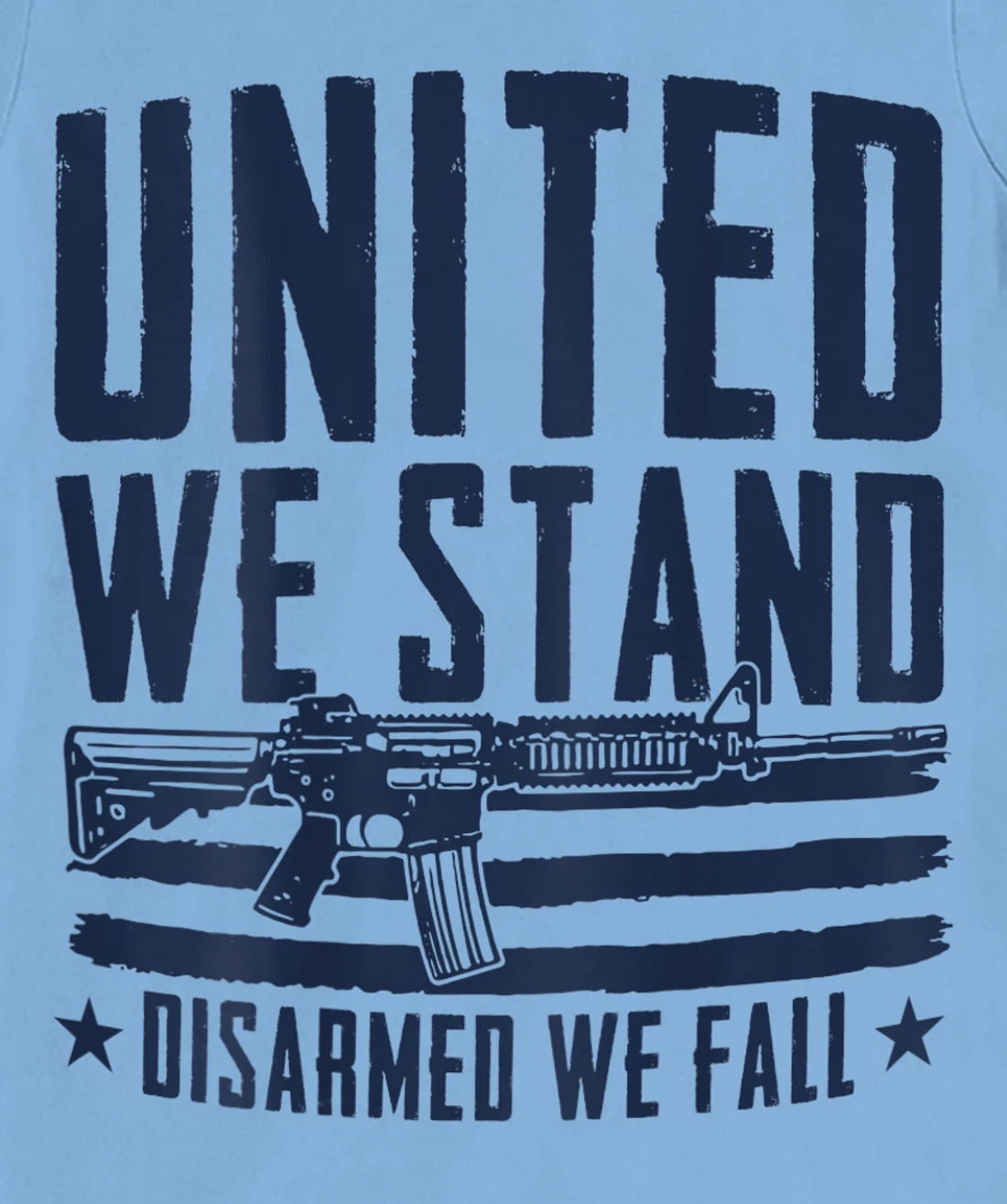 united we stand disarmed we fall T-Shirt, Women T-Shirt