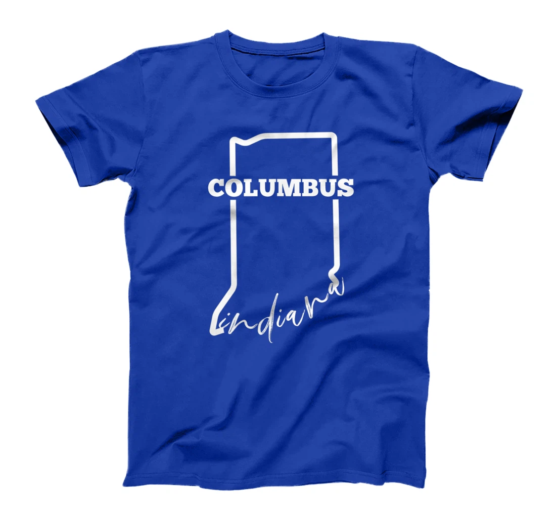Columbus, State of Indiana / Minimalistic Columbus, IN T-Shirt, Kid T-Shirt and Women T-Shirt