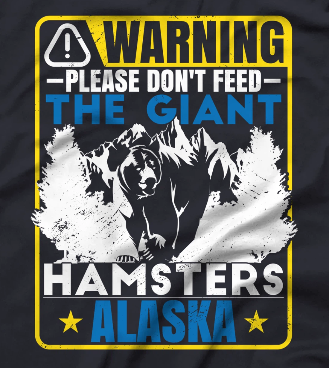 Funny Alaska Grizzly Brown Kodiak Bear T-Shirt