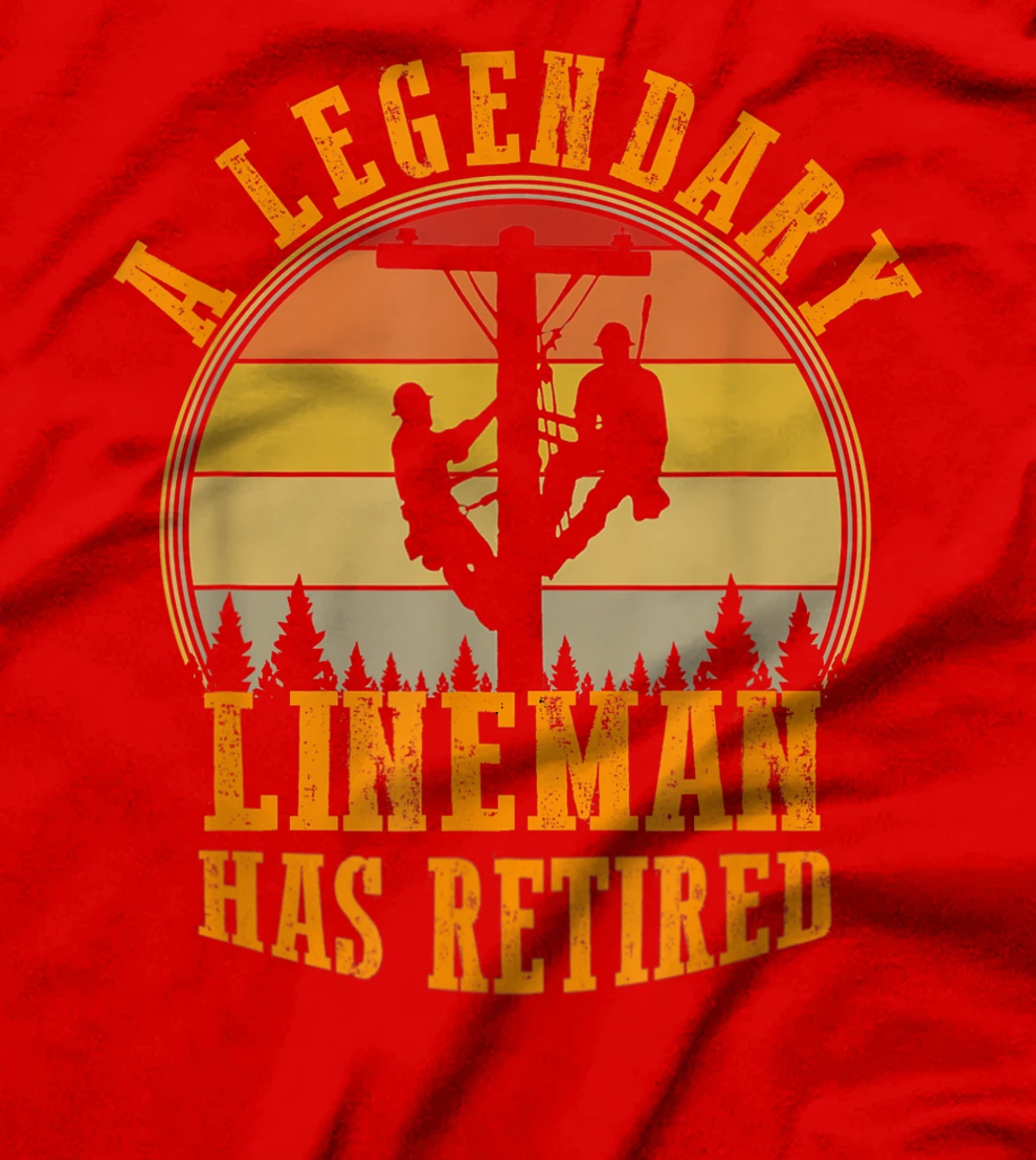 Legendary Lineman Has Retired Funny Retirement Party Costume T-Shirt, Women T-Shirt