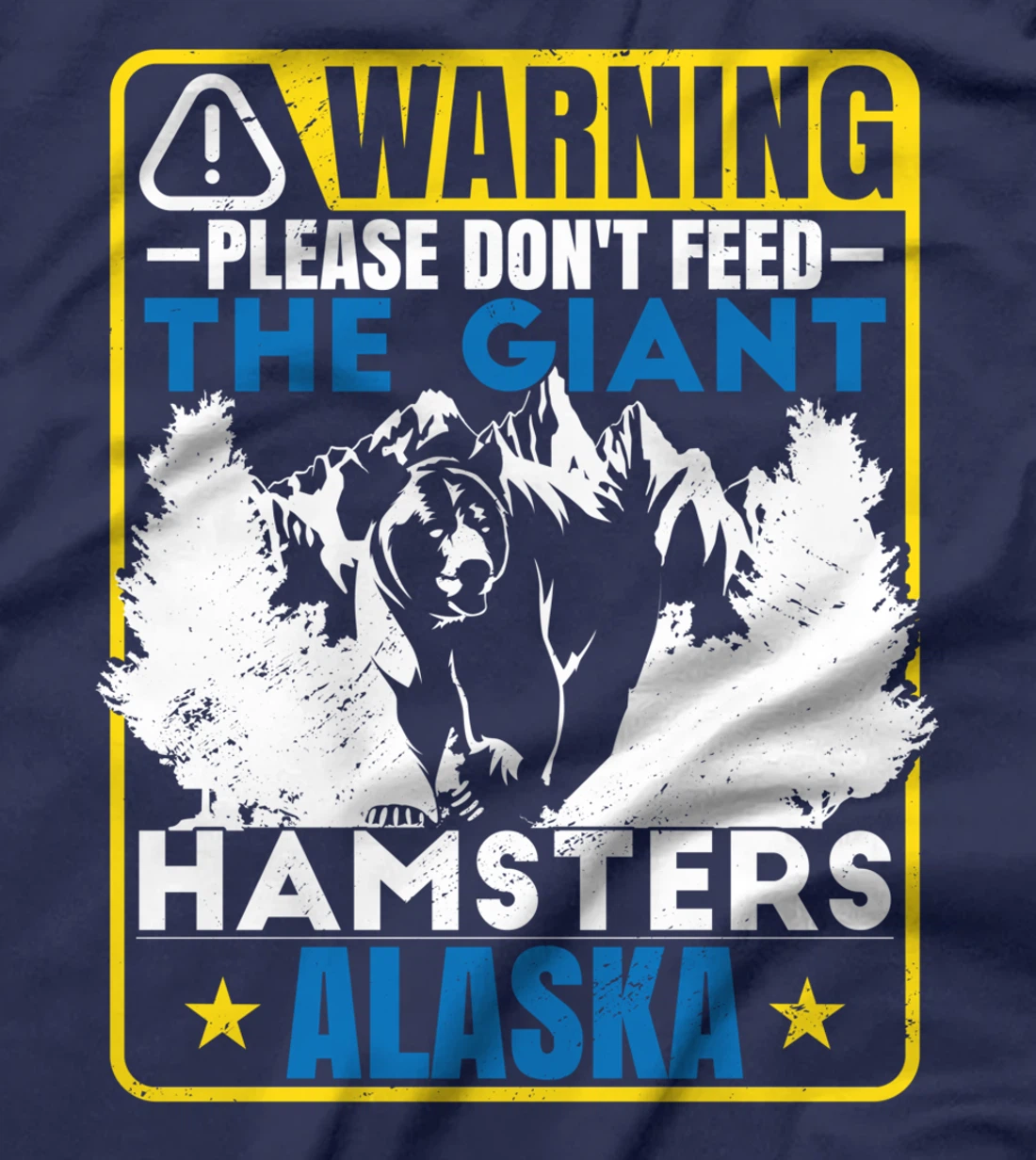 Funny Alaska Grizzly Brown Kodiak Bear T-Shirt