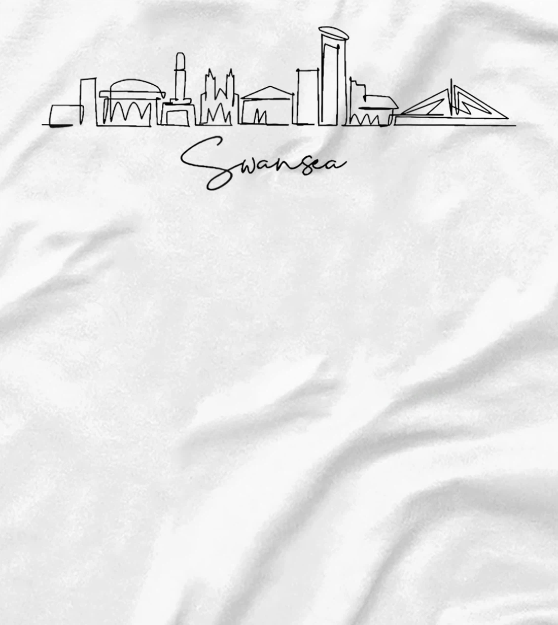 city skyline travel souvenir tourist Swansea Arizona T-Shirt, Kid T-Shirt and Women T-Shirt